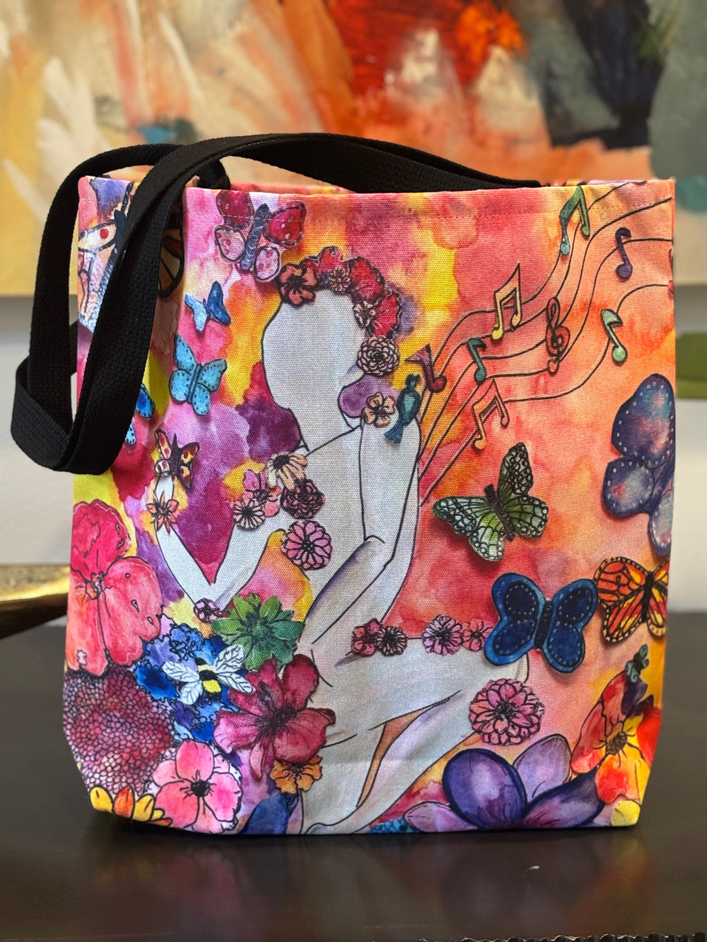 BLOOMING MELODY TOTE