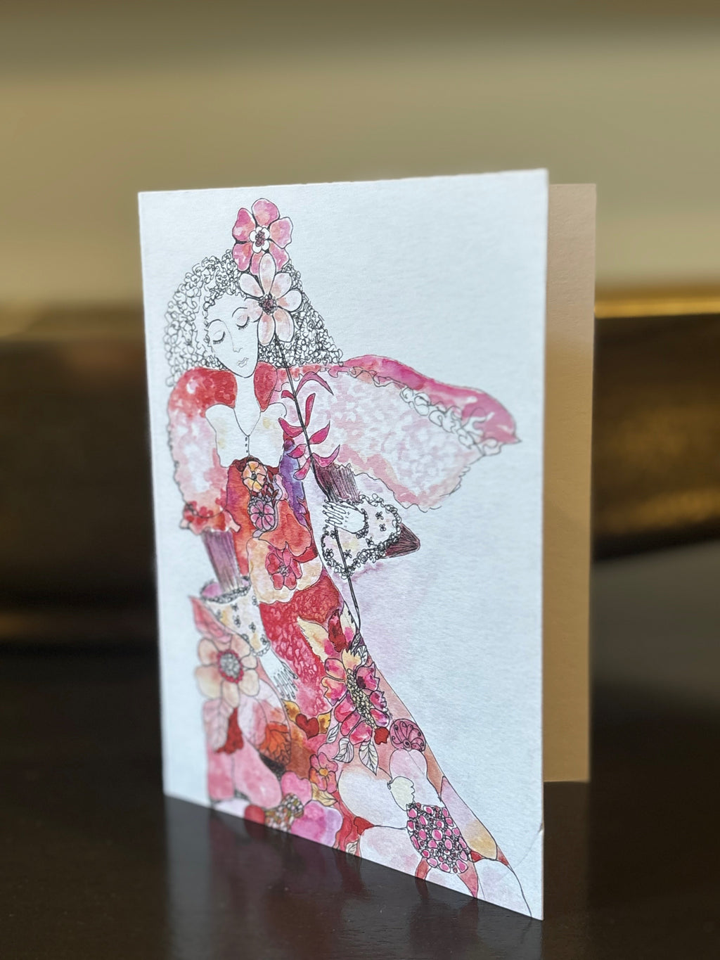 BLOOMING GRACE- SET OF 10 GREETING CARDS