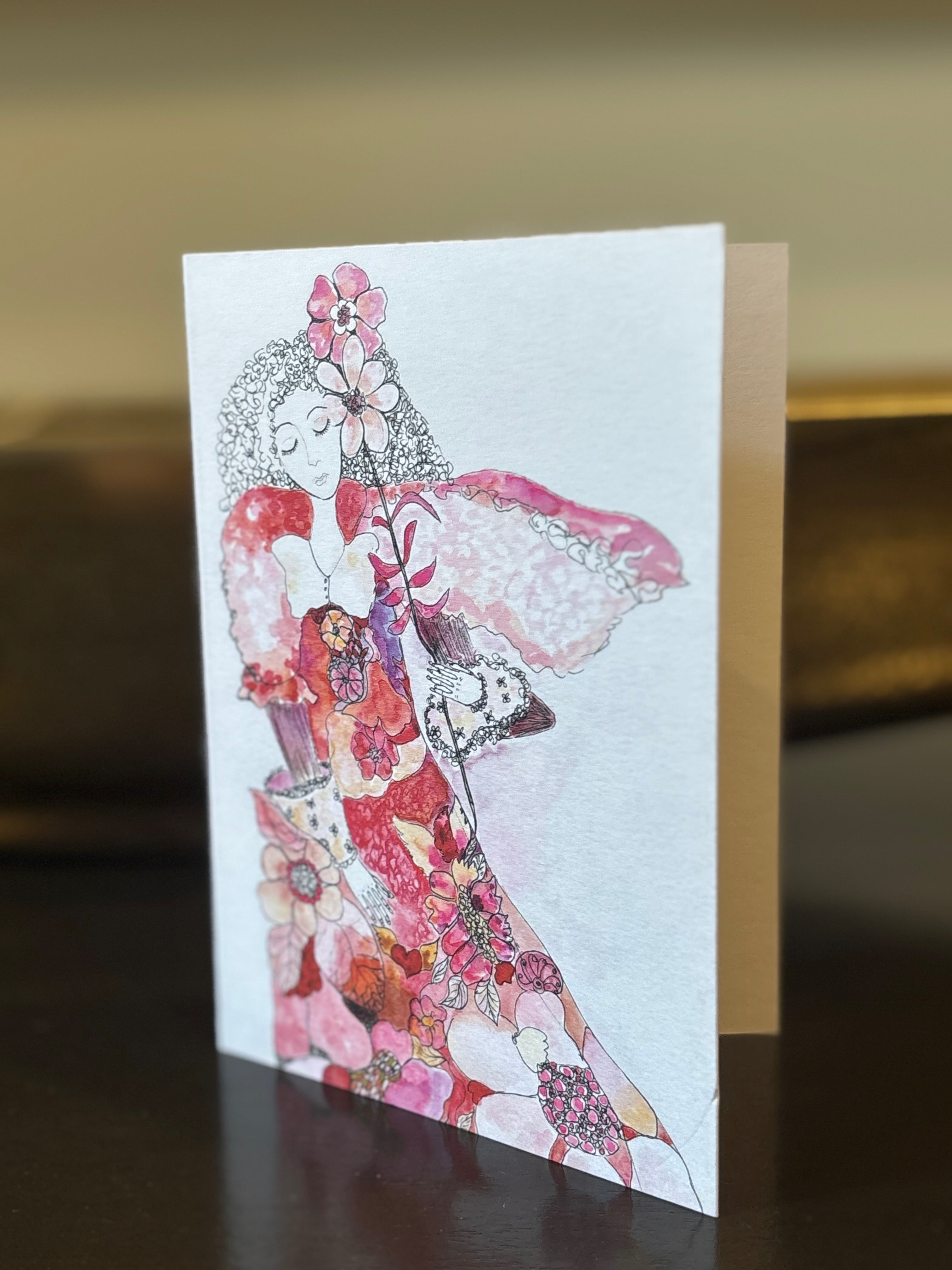 BLOOMING GRACE- SET OF 10 GREETING CARDS