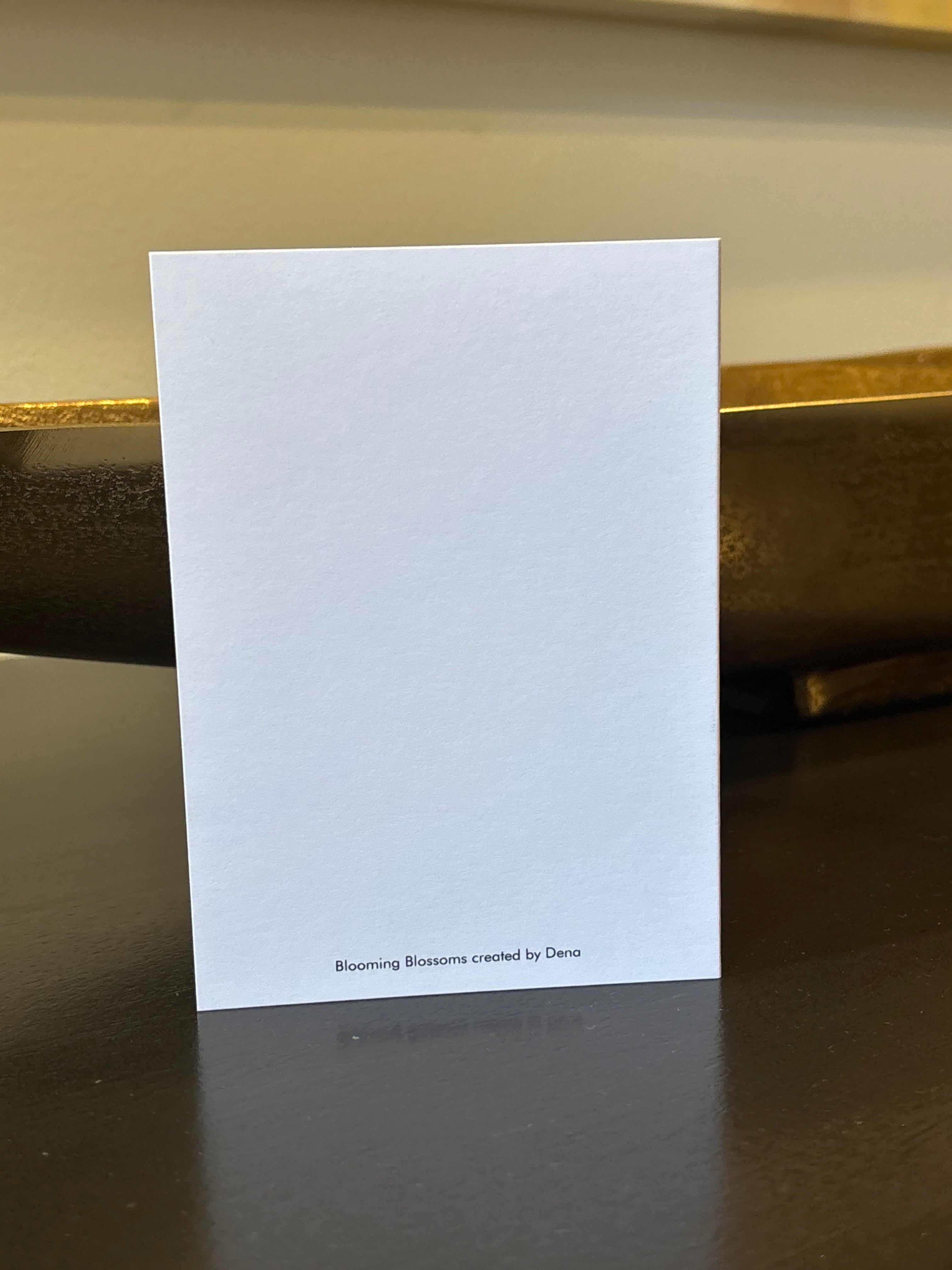 BLOOMING BLOSSOMS - SET OF 10 GREETING CARDS