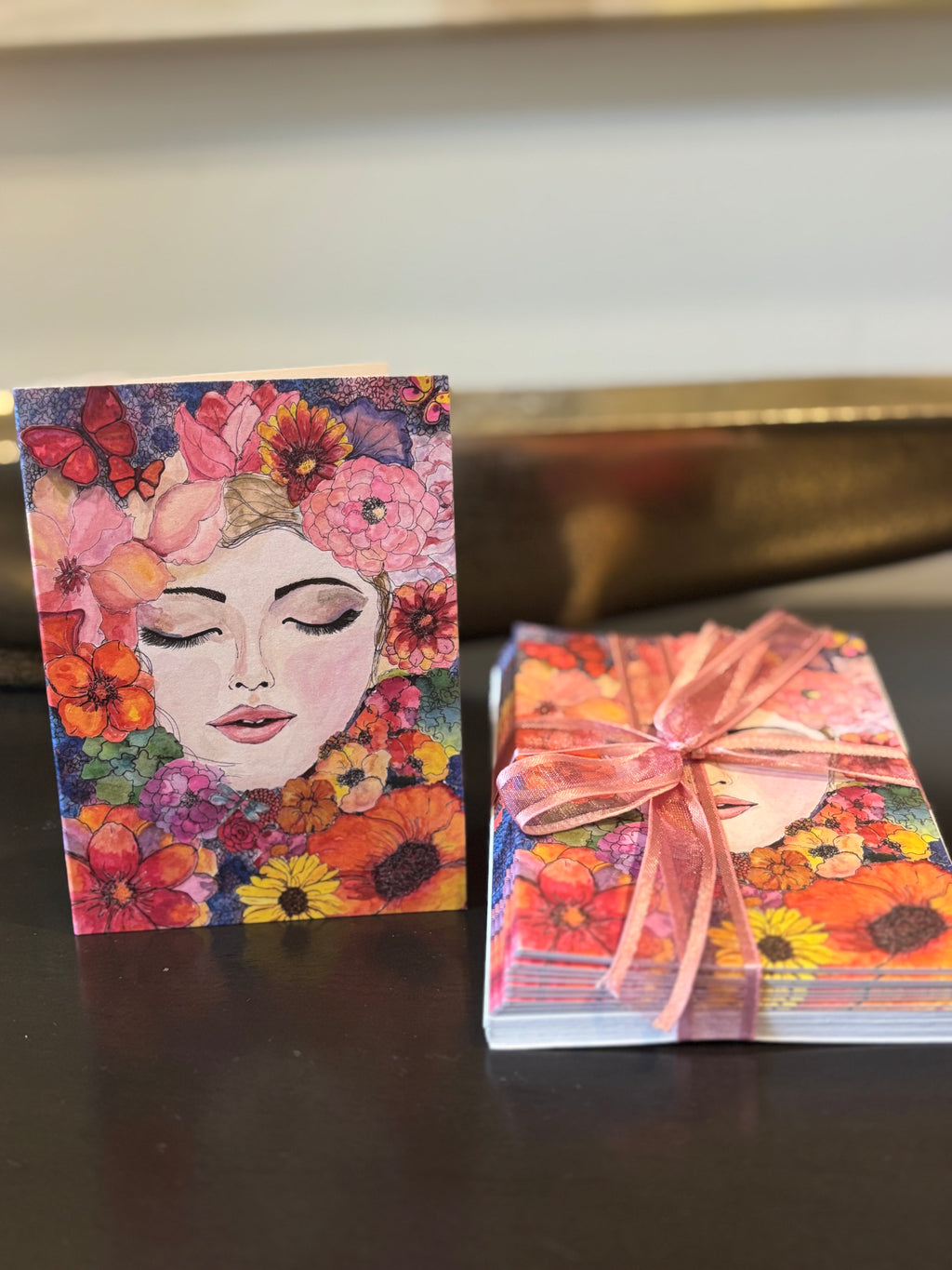 DREAM IN BLOOM- SET OF 10 GREETING CARDS