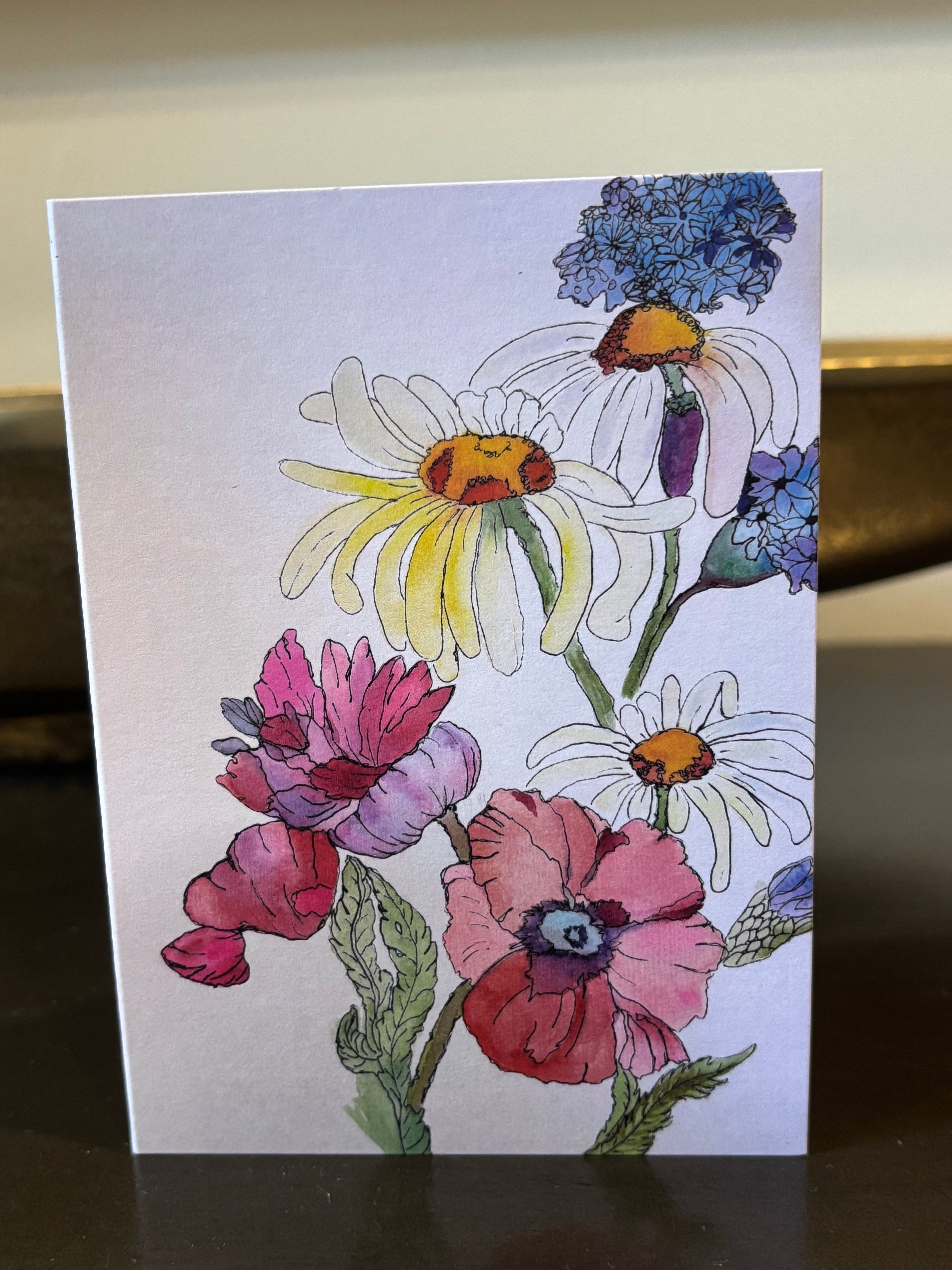 BLOOMING BLOSSOMS - SET OF 10 GREETING CARDS